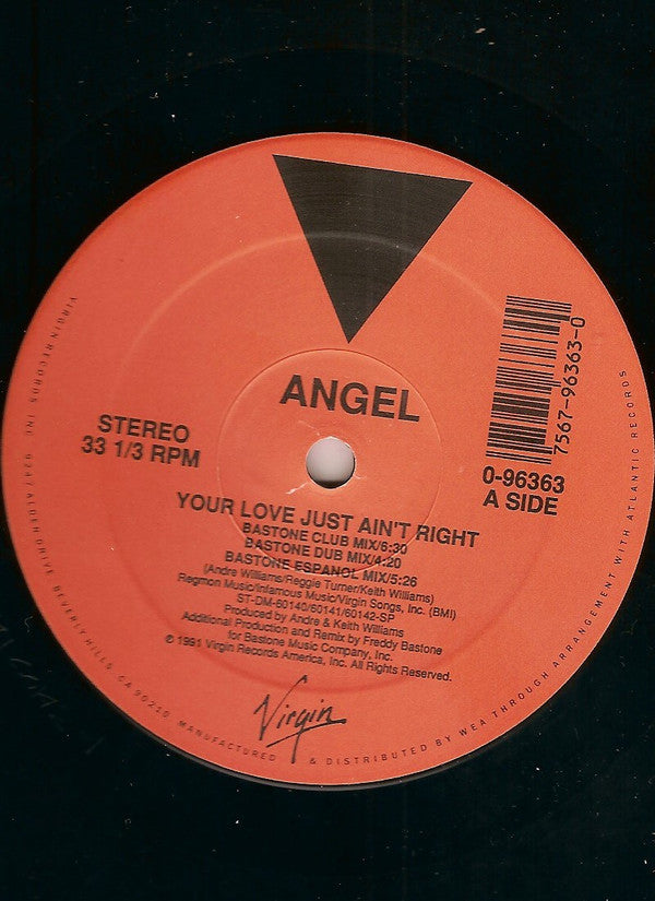 Angel Ferreira : Your Love Just Ain't Right (12")