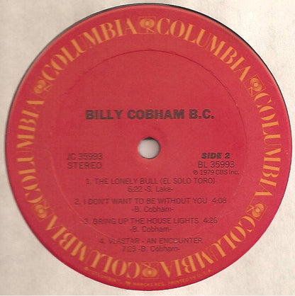 Billy Cobham : B.C. (LP, Album)