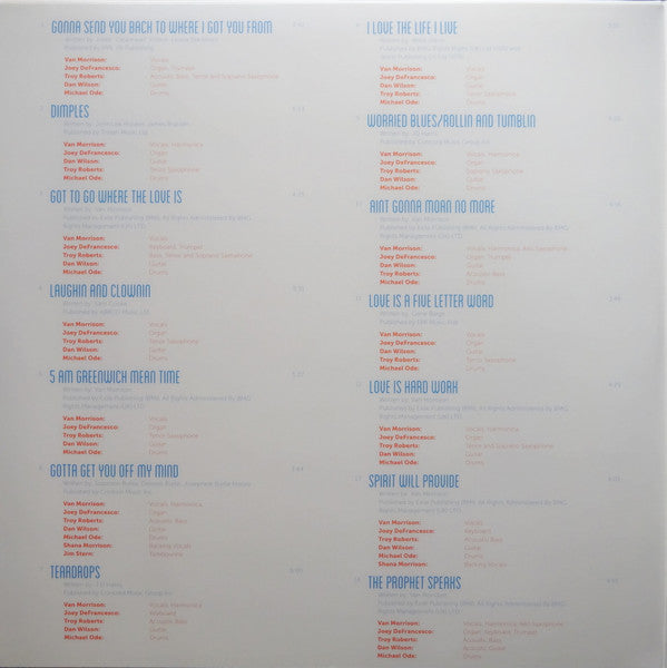 Van Morrison : The Prophet Speaks (2xLP, Album)