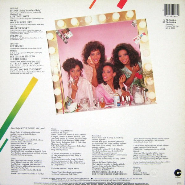 Sister Sledge : Bet Cha Say That To All The Girls (LP, Album)