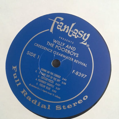 Creedence Clearwater Revival : Willy And The Poor Boys (LP, Album, RE)