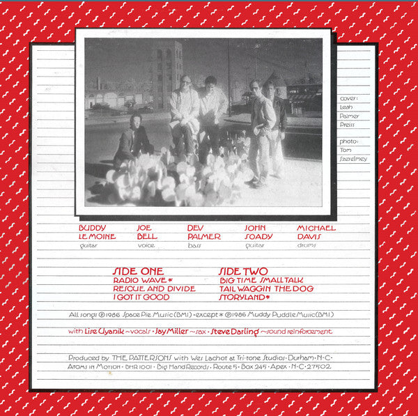The Pattersons (3) : Atoms In Motion (LP)