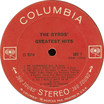 The Byrds : The Byrds' Greatest Hits (LP, Comp)
