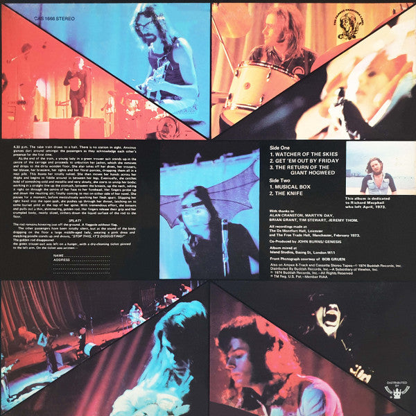 Genesis : Live (LP, Album, RE)