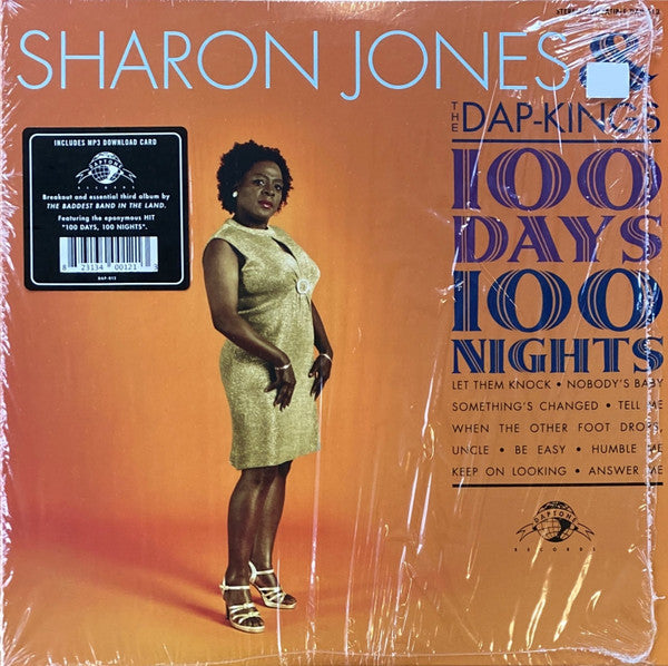 Sharon Jones & The Dap-Kings : 100 Days, 100 Nights (LP, Album, RE)