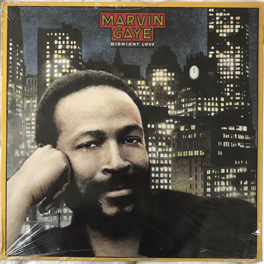 Marvin Gaye : Midnight Love (LP, Album, RE)