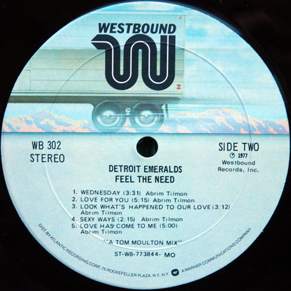 Detroit Emeralds : Feel The Need (LP, Album, MO )