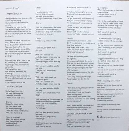 Eric Clapton : Money And Cigarettes (LP, Album, RE, RP)