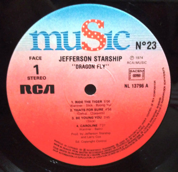 Jefferson Starship : Dragon Fly (LP, Album, RE)