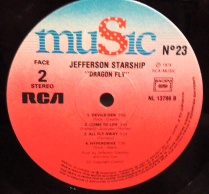 Jefferson Starship : Dragon Fly (LP, Album, RE)