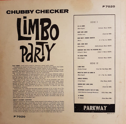 Chubby Checker : Limbo Party (10", Album, Mono)