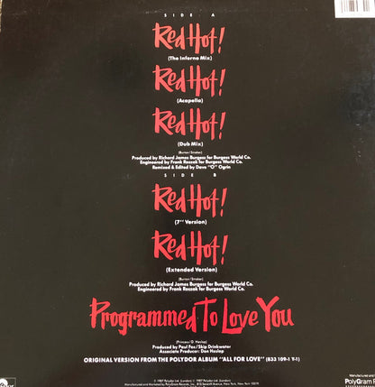 Princess : Red Hot! (12", Single)