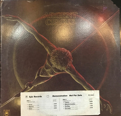 Argent : Circus (LP, Album, Promo)