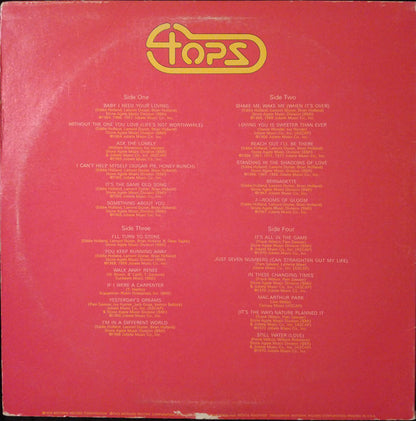 Four Tops : The Best Of The Four Tops (2xLP, Comp)