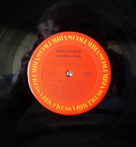 Janis Joplin : Farewell Song (LP, Album, Ter)