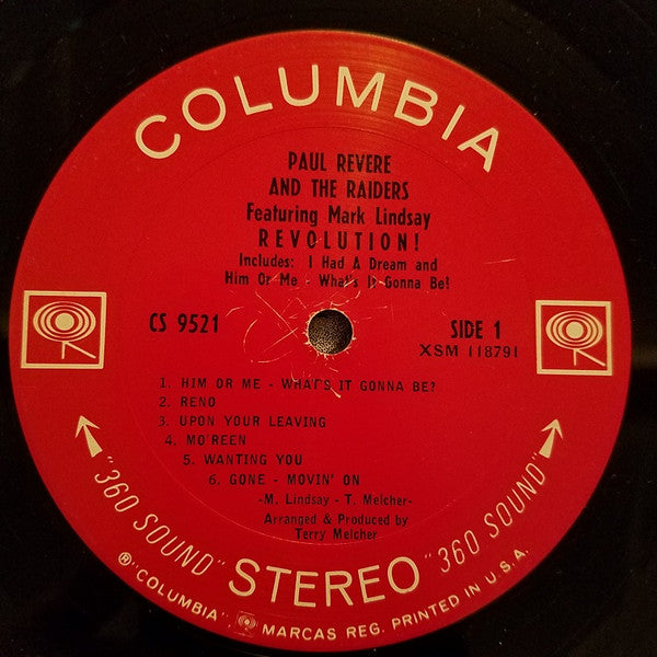 Paul Revere & The Raiders Featuring Mark Lindsay : Revolution! (LP, Album)