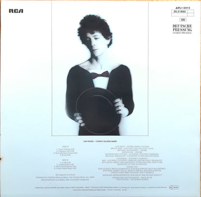 Lou Reed : Coney Island Baby (LP, Album, RP)