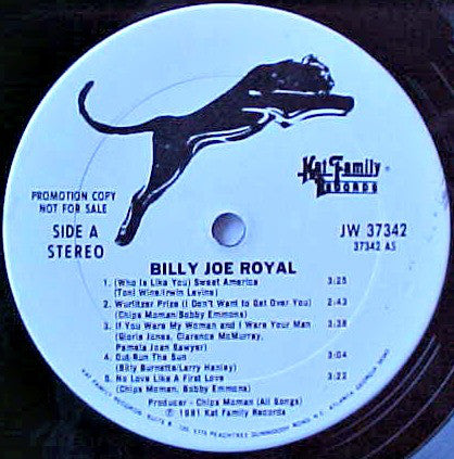 Billy Joe Royal : Billy Joe Royal (LP, Album, Promo)