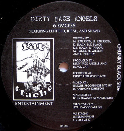 Dirty Face Angels : It's Not A Game / 6 Emcees (12")