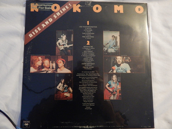 Kokomo : Rise And Shine! (LP, Album, Promo)