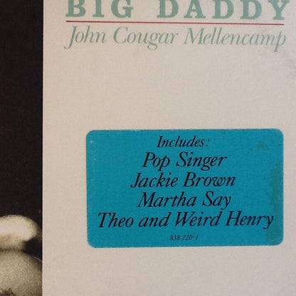 John Cougar Mellencamp : Big Daddy (LP, Album, 49 )