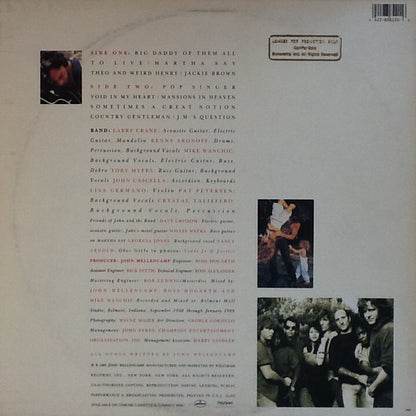 John Cougar Mellencamp : Big Daddy (LP, Album, 49 )