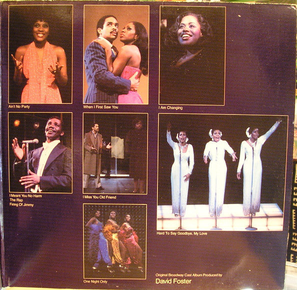 Dreamgirls Original Broadway Cast : Dreamgirls Original Broadway Cast Album (LP, Album, Win)