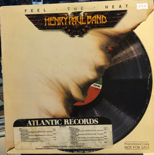 Henry Paul Band : Feel The Heat (LP, SP)
