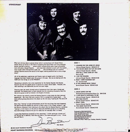 J.D. Sumner & The Stamps : Leaning On The Arms Of Jesus (LP, Album)