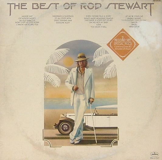 Rod Stewart : The Best Of Rod Stewart (2xLP, Comp, Gat)