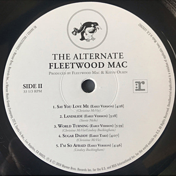 Fleetwood Mac : The Alternate Fleetwood Mac (LP, Album, RSD, Ltd, 180)