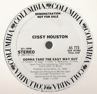 Cissy Houston : You're The Fire / Gonna Take The Easy Way Out (12", Promo)