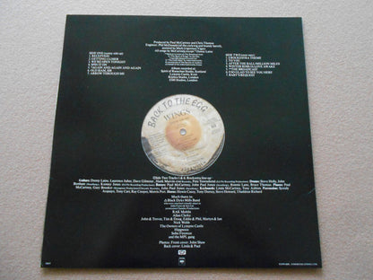 Wings (2) : Back To The Egg (LP, Album, RE, Ter)