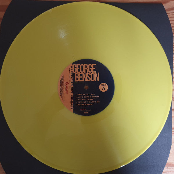 George Benson : Walking To New Orleans (Remembering Chuck Berry And Fats Domino) (LP, Album, Ltd, Yel)