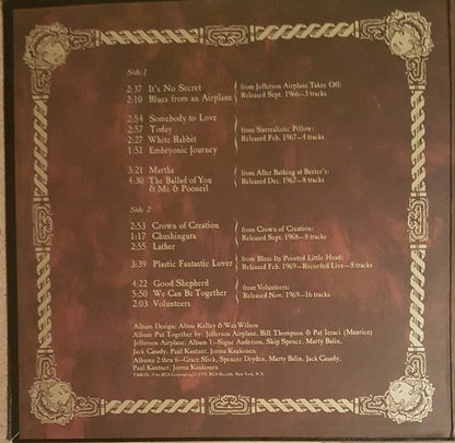 Jefferson Airplane : The Worst Of Jefferson Airplane (LP, Comp, Ind)