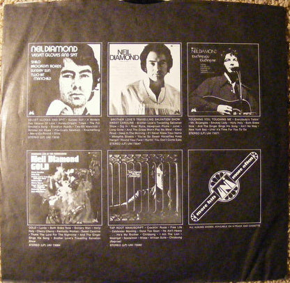 Neil Diamond : Tap Root Manuscript (LP, Album, Pin)