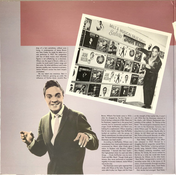 Jackie Wilson : The Jackie Wilson Story (2xLP, Comp, Car)