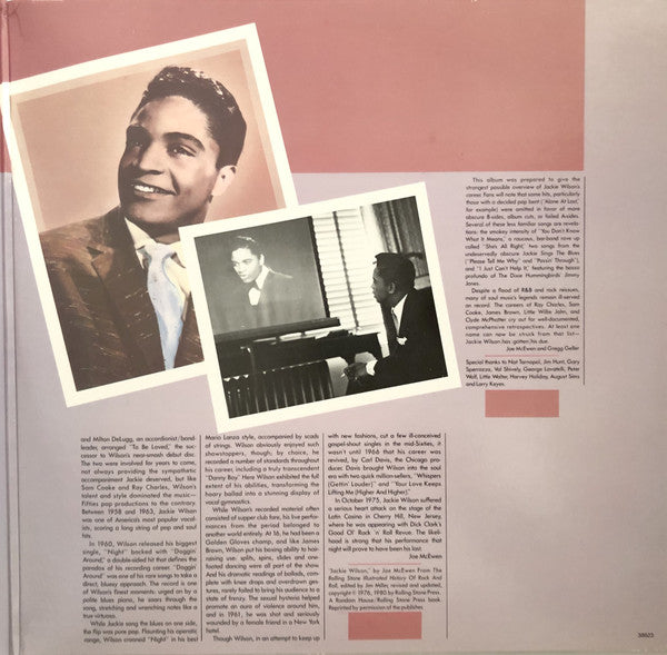 Jackie Wilson : The Jackie Wilson Story (2xLP, Comp, Car)
