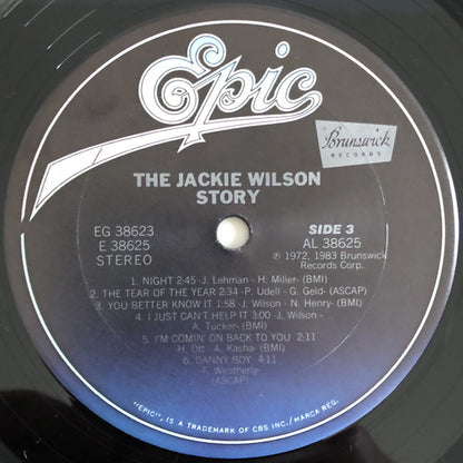 Jackie Wilson : The Jackie Wilson Story (2xLP, Comp, Car)