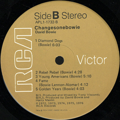 David Bowie : ChangesOneBowie (LP, Comp, Ind)