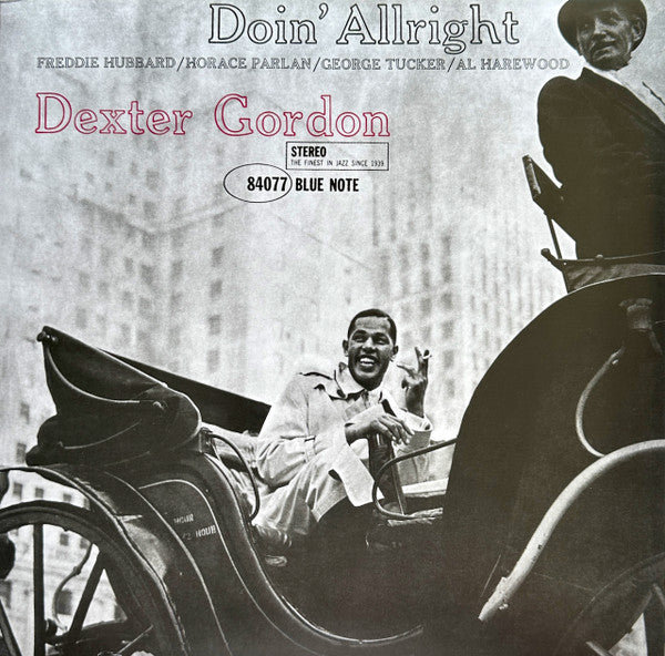Dexter Gordon : Doin' Allright (LP, Album, RE, 180)