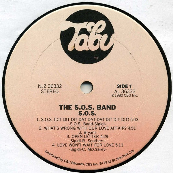 The S.O.S. Band : S.O.S. (LP, Album, San)