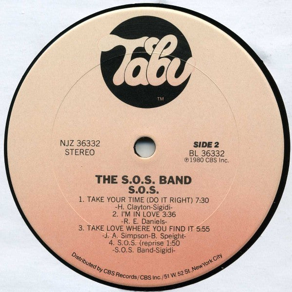 The S.O.S. Band : S.O.S. (LP, Album, San)