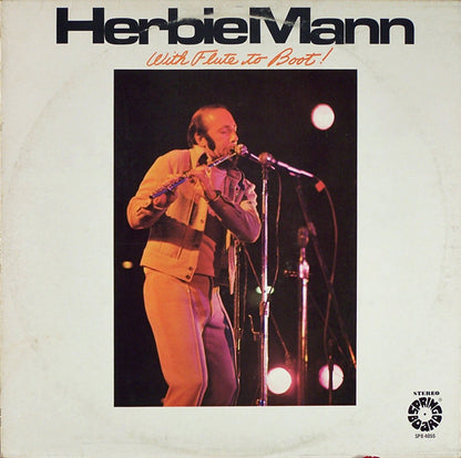 Herbie Mann : With Flute To Boot! (LP, Album, RE)