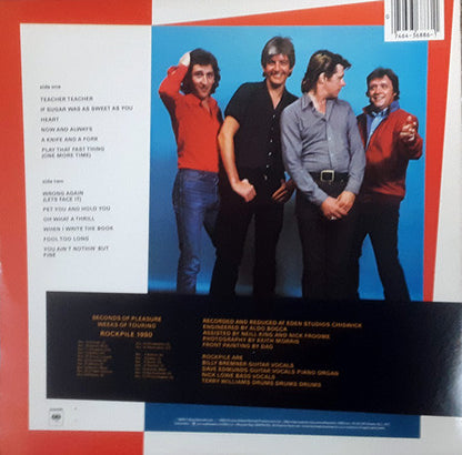 Rockpile : Seconds Of Pleasure (LP, Album, Gat)