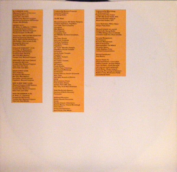 Maynard Ferguson : Carnival (LP, Album)