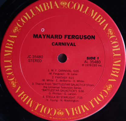 Maynard Ferguson : Carnival (LP, Album)