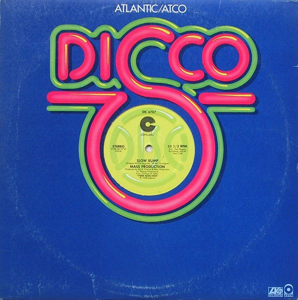 Mass Production : Groove Me / Slow Bump (12")