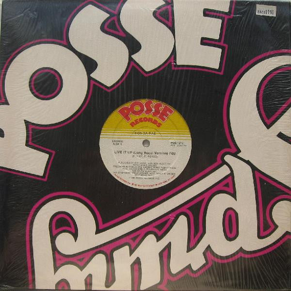 Fonda Rae : Live It Up (12")
