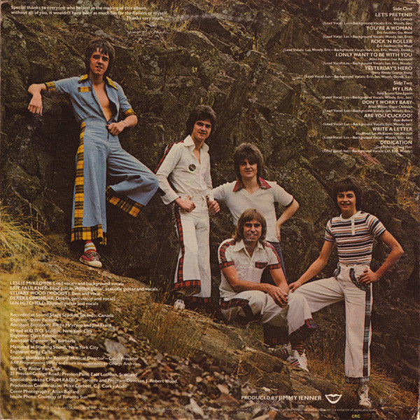 Bay City Rollers : Dedication (LP, Album)
